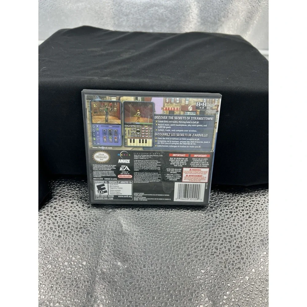 The Sims 2 (Nintendo DS) *CASE ONLY - NO GAME - AUTHENTIC*